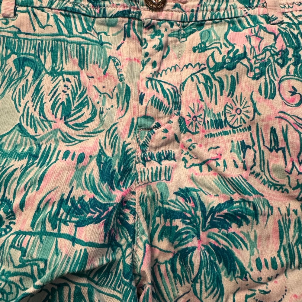 Tropical Print Women Shorts